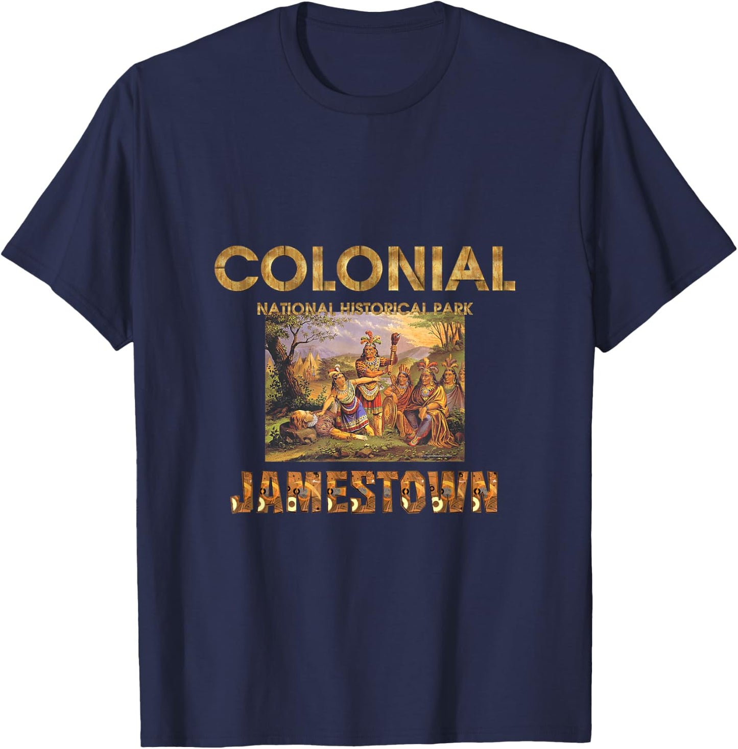 Teepossible Jamestown T-Shirt - T-Shirt | Navy
