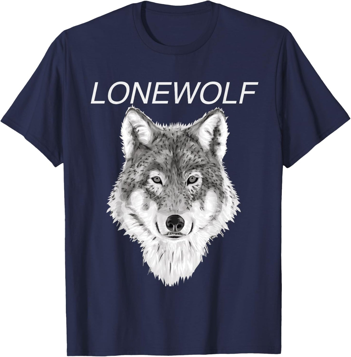 Lone Wolf T Shirt T-Shirt - T-Shirt | Navy