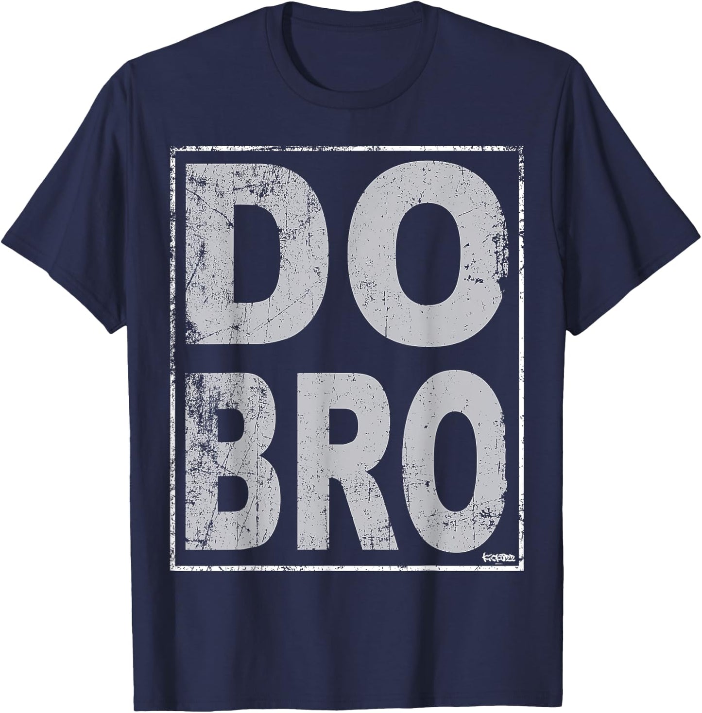 DOBRO - Do Bro - Funny bluegrass dobro players T-Shirt - T-Shirt | Navy