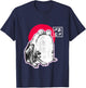Frog Japanese Zen Graphic Ink Art by Ito Jakuchu (1790) T-Shirt - T-Shirt | Navy