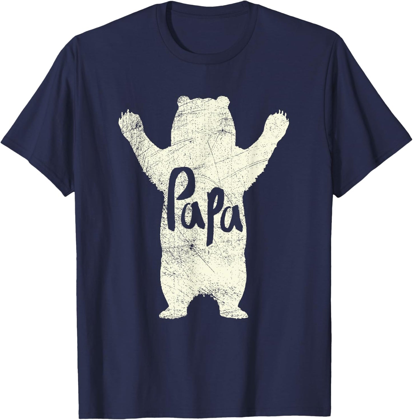 Big Papa Bear Hug T Shirt T-Shirt - T-Shirt | Navy