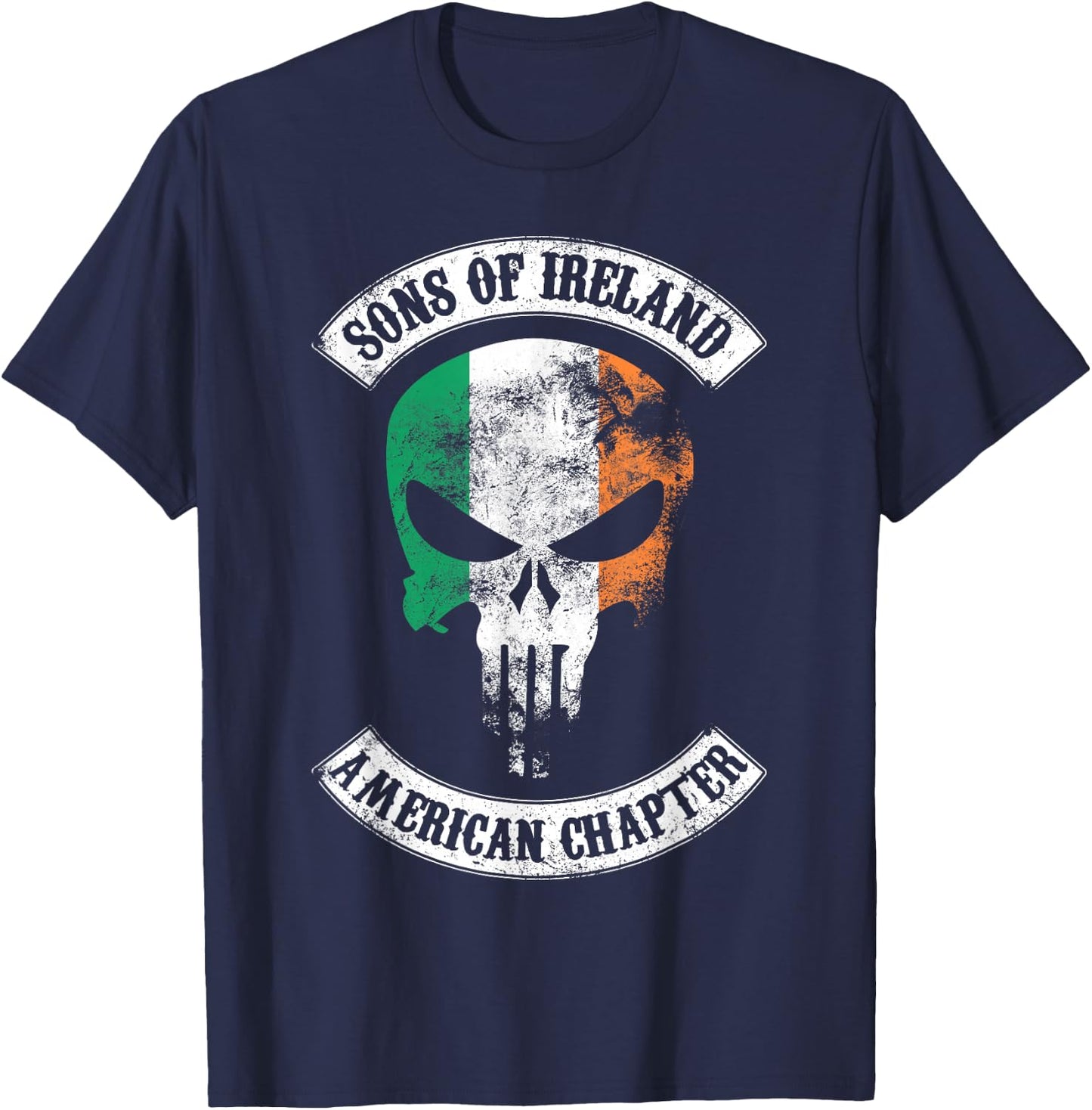 Irish Pride Apparel - Sons of Ireland - American Chapter T-Shirt - T-Shirt | Navy