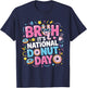 Bruh It's National Donut Day Doughnut Lovers T-Shirt - T-Shirt | Navy