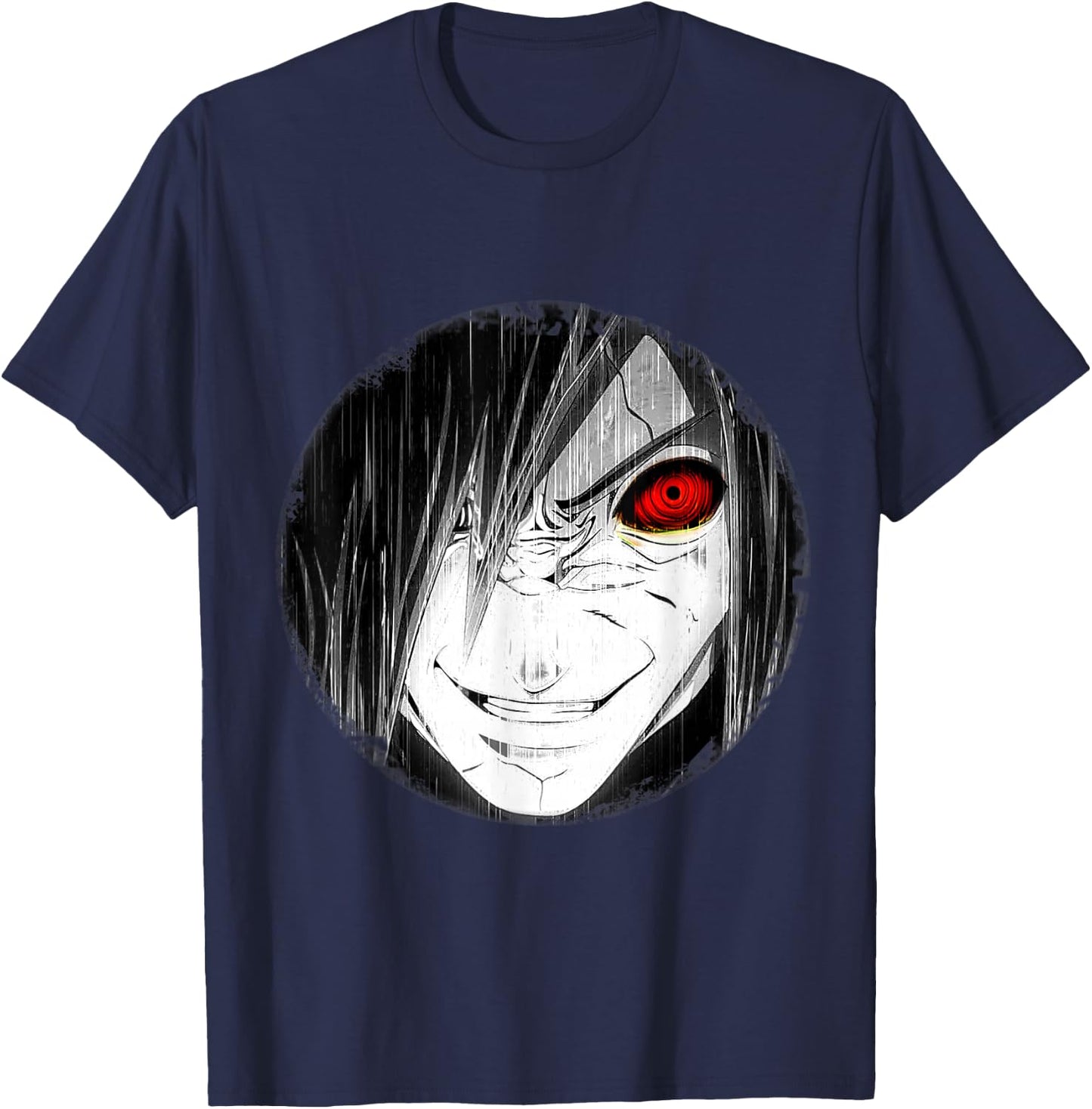 Madara Rinnegan Eyes T-Shirt - T-Shirt | Navy
