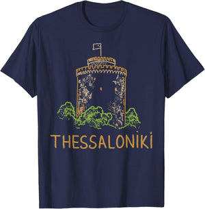 Thessaloniki city Shirt T Shirt T-Shirt - T-Shirt | Navy