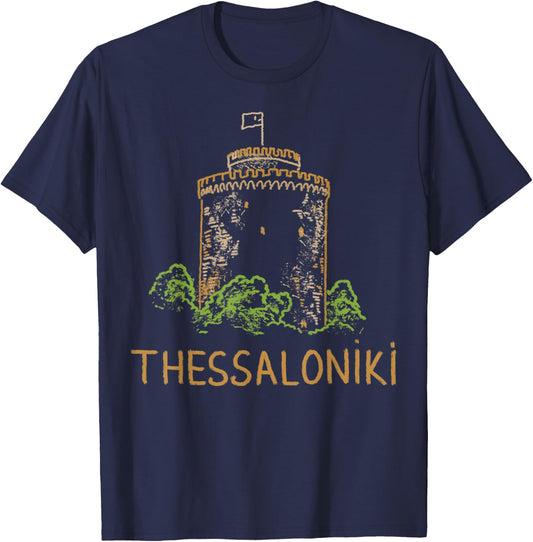 Thessaloniki city Shirt T Shirt T-Shirt - T-Shirt | Navy