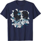 Marvel Cloak and Dagger Light Daggers Stained Glass T-Shirt - T-Shirt | Navy