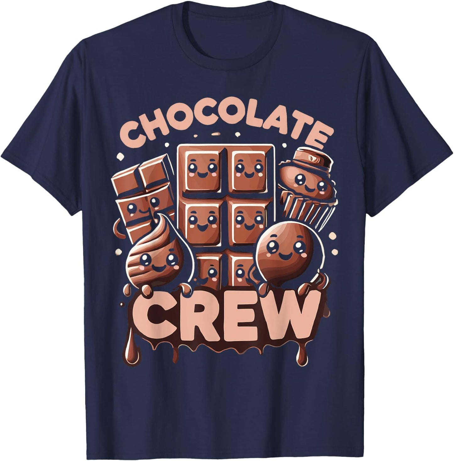 Chocolate Crew T-Shirt - T-Shirt | Navy
