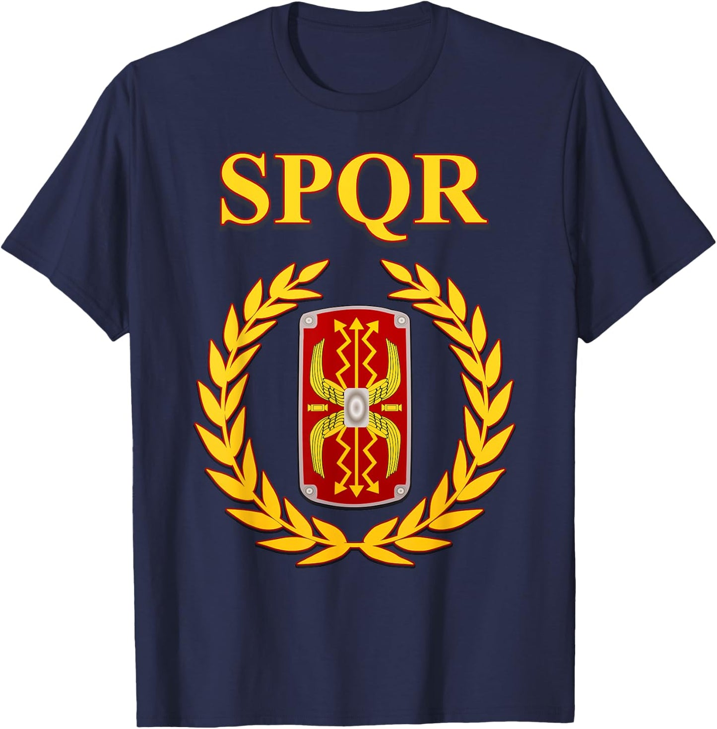 SPQR Roman Legionary T-Shirt - T-Shirt | Navy
