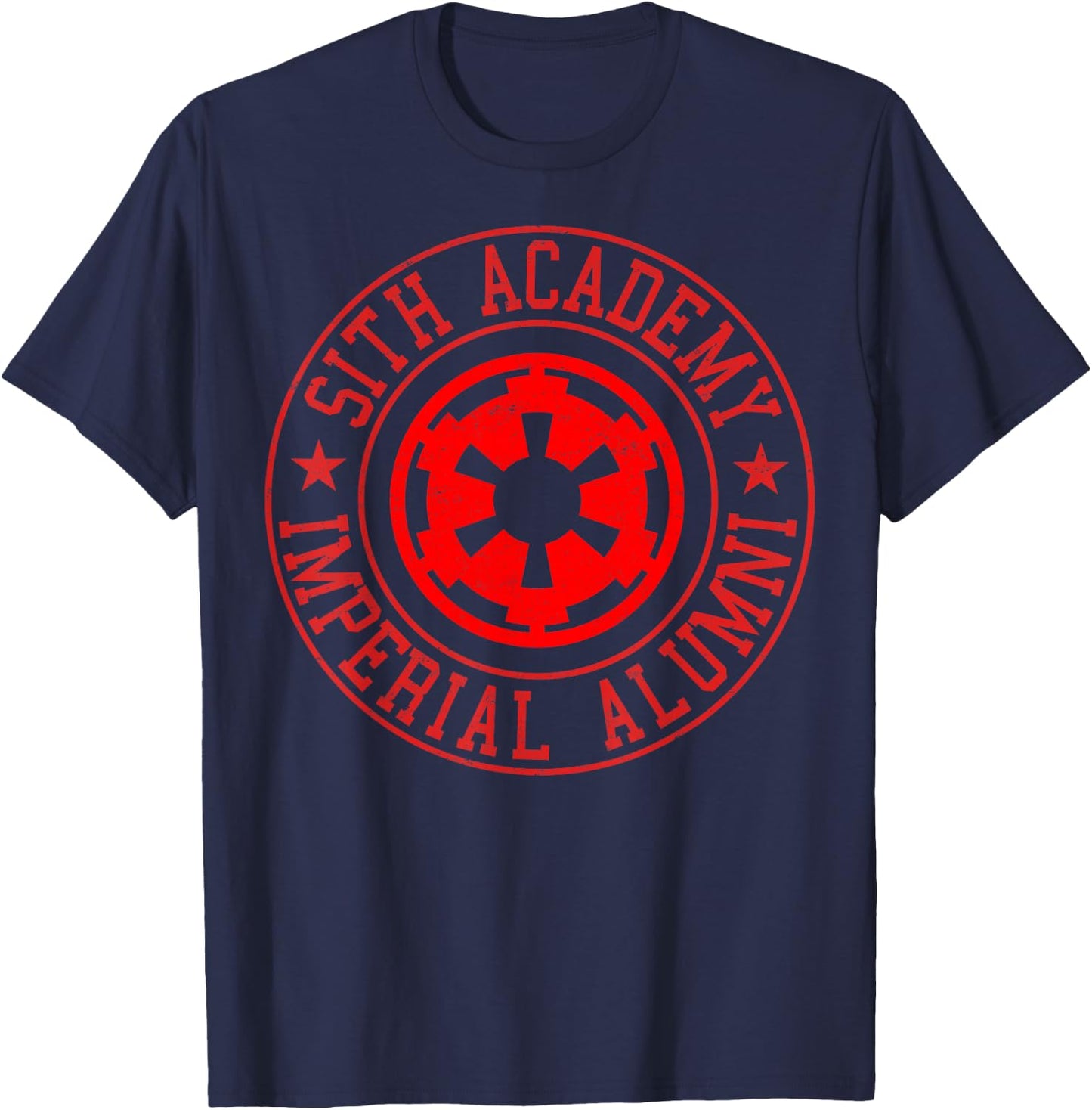 Star Wars Sith Academy Imperial Alumni Badge Graphic T-Shirt - T-Shirt | Navy