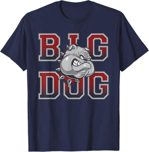 Big Dog Bulldog T-Shirt - T-Shirt | Navy