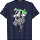 Teenage Mutant Ninja Turtles Leonardo Tropical T-Shirt - T-Shirt | Navy