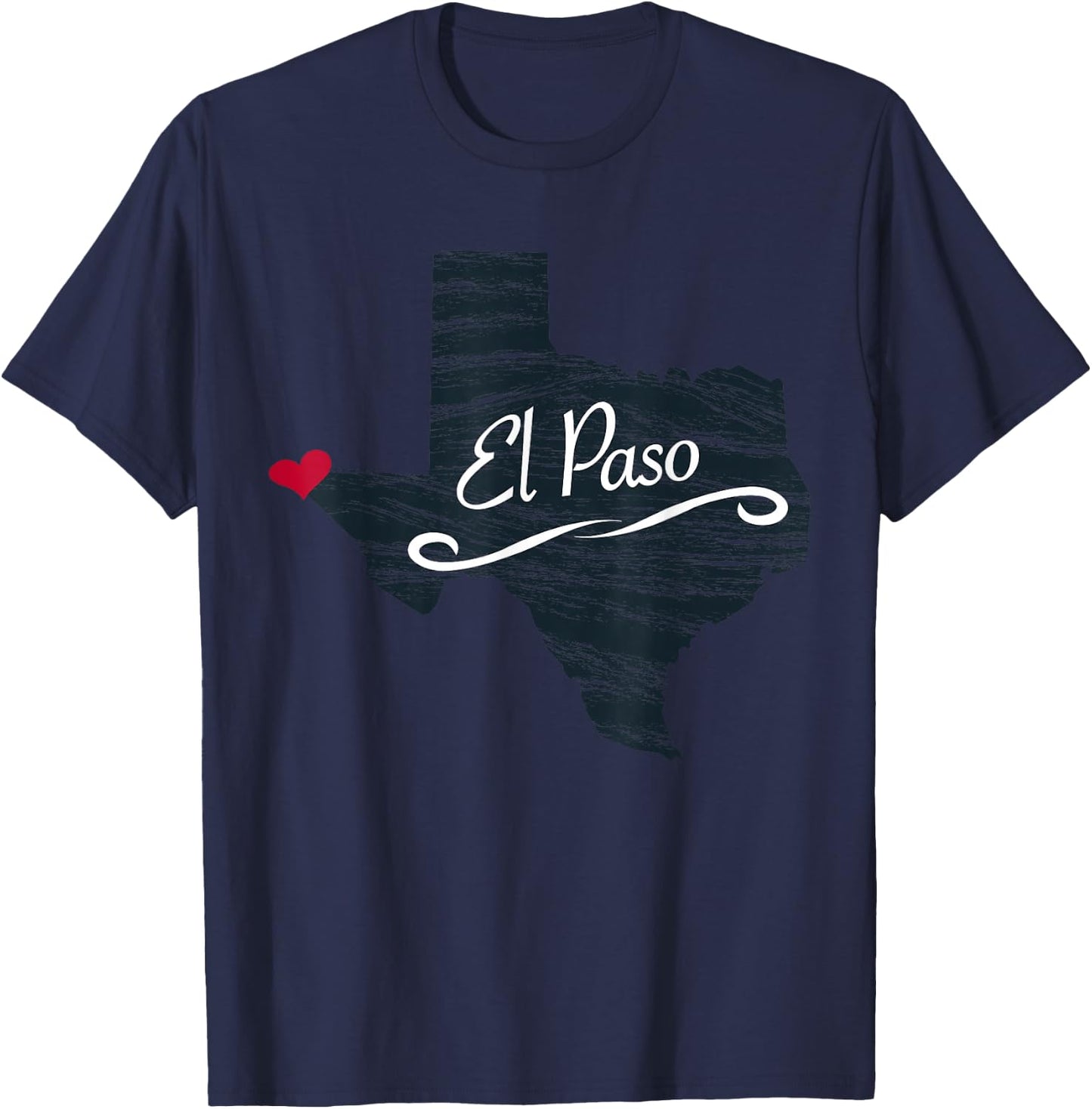 El Paso Texas | TX Gift - Men's Women's Kid's T-Shirt - T-Shirt | Navy