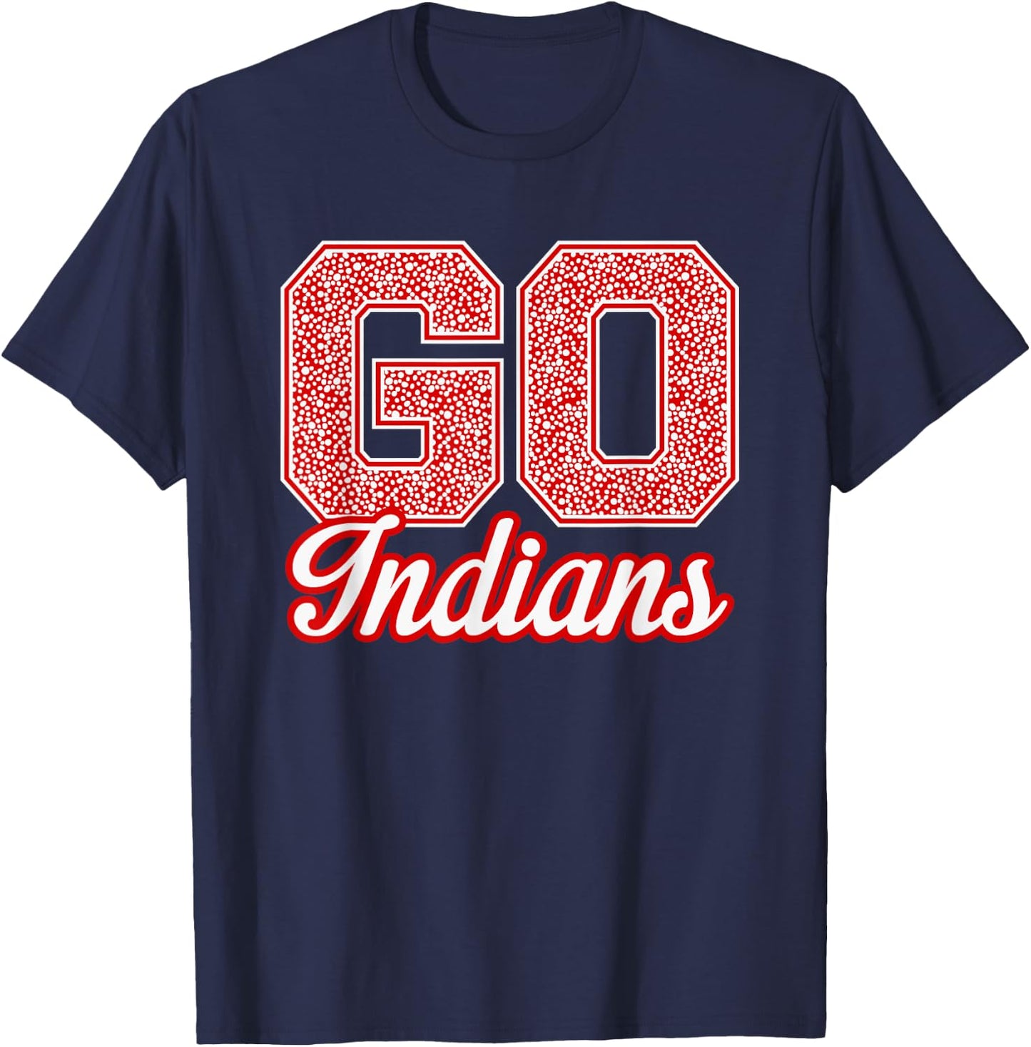 Bridgeport Indians GO! School Pride T-Shirt - T-Shirt | Navy