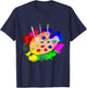 Artist Palette Artist T-Shirt - T-Shirt | Navy