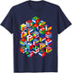 Flags of The World, International T-Shirt - T-Shirt | Navy