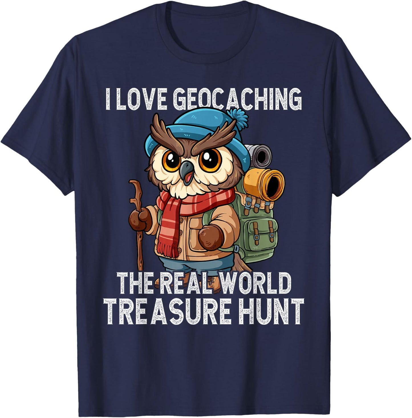 Geocaching T-Shirt - T-Shirt | Navy