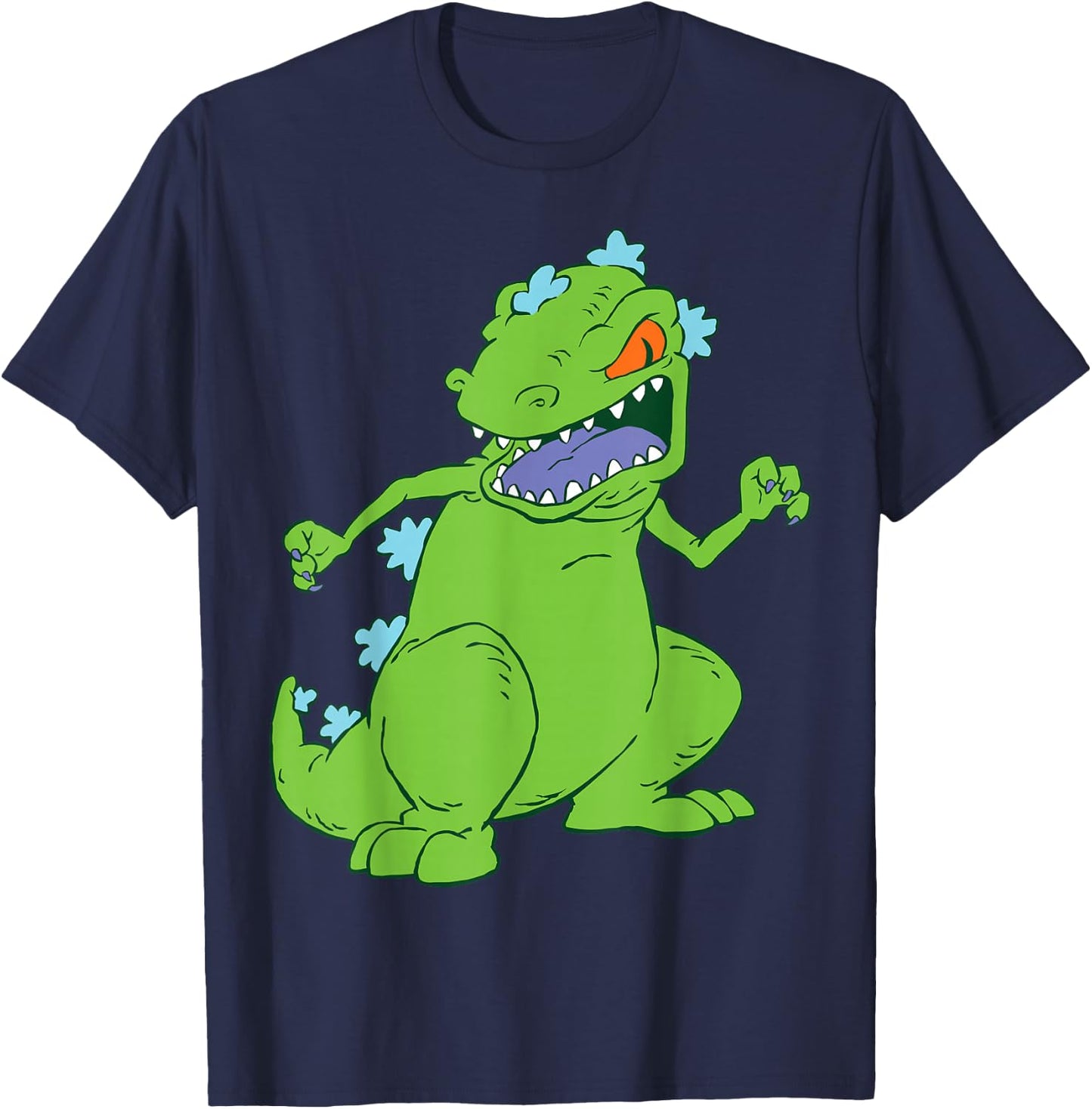 Nickelodeon Classic Rugrats Reptar Roar T-Shirt - T-Shirt | Navy