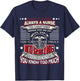 Once a Nurse Always a Nurse shirt 03 T-Shirt - T-Shirt | Navy