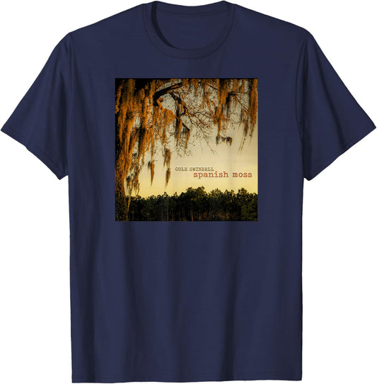 Cole Swindell Spanish Moss T-Shirt - T-Shirt | Navy