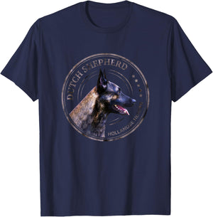 Dutch Shepherd - Dutchie T-Shirt - T-Shirt | Navy