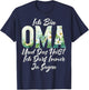 Ich Bin Oma Und Das heißt Ich Darf Immer Ja Sagen Mother's Day T-Shirt - T-Shirt | Navy