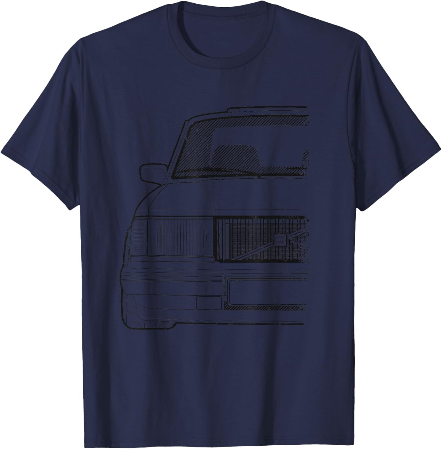 Vintage 240 Turbo Stealth 2 T-Shirt - T-Shirt | Navy