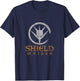 Norse Mythology Shield Maiden Scandinavian T-Shirt - T-Shirt | Navy
