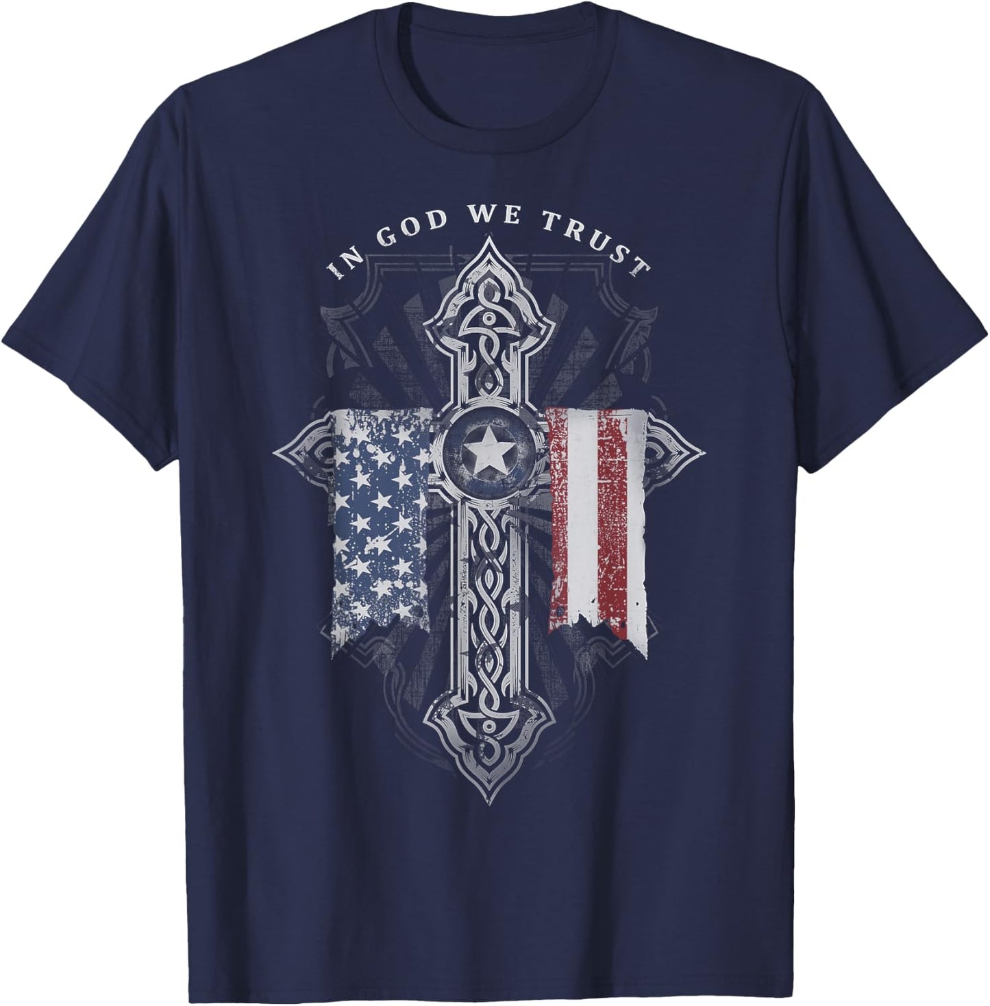 In God We Trust T-Shirt - T-Shirt | Navy