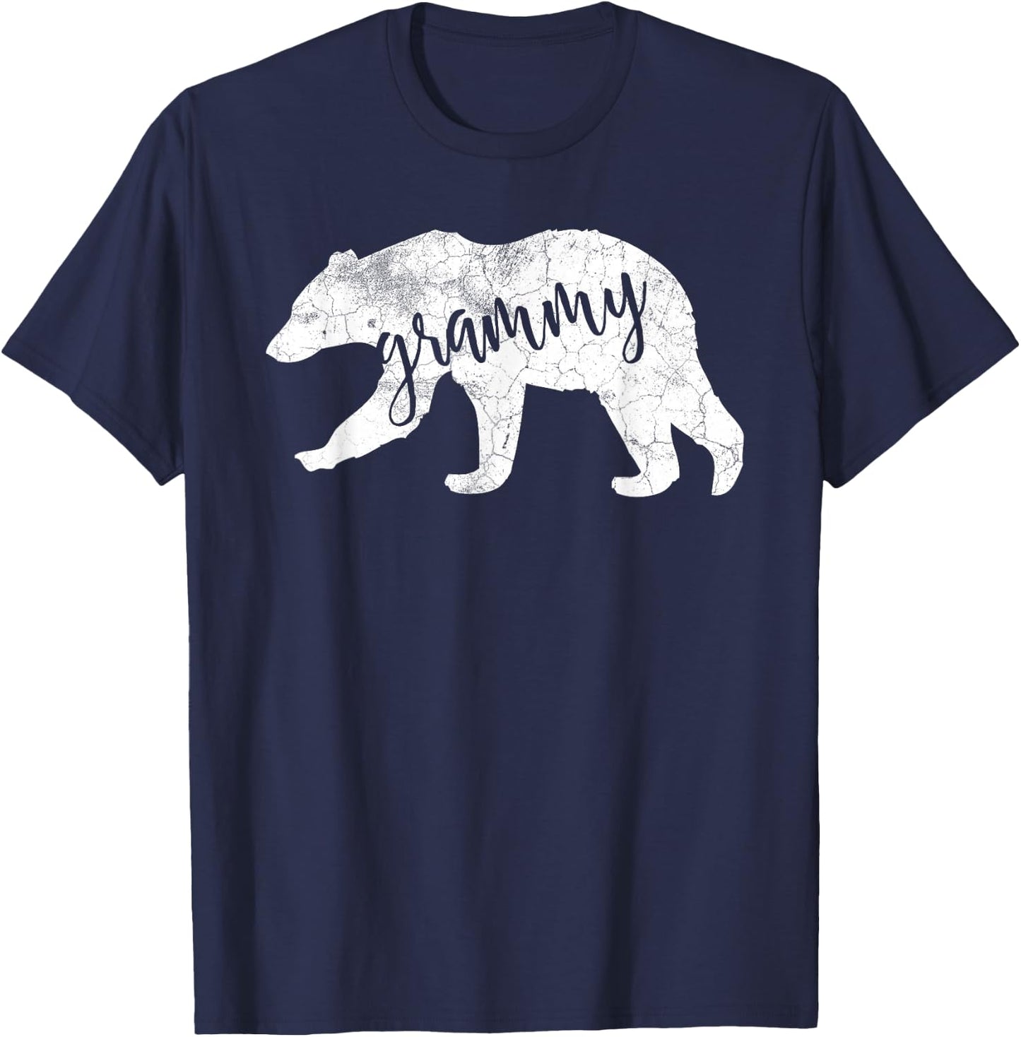 Cute Grammy Bear Shirt Grandmother Shirt T-Shirt - T-Shirt | Navy