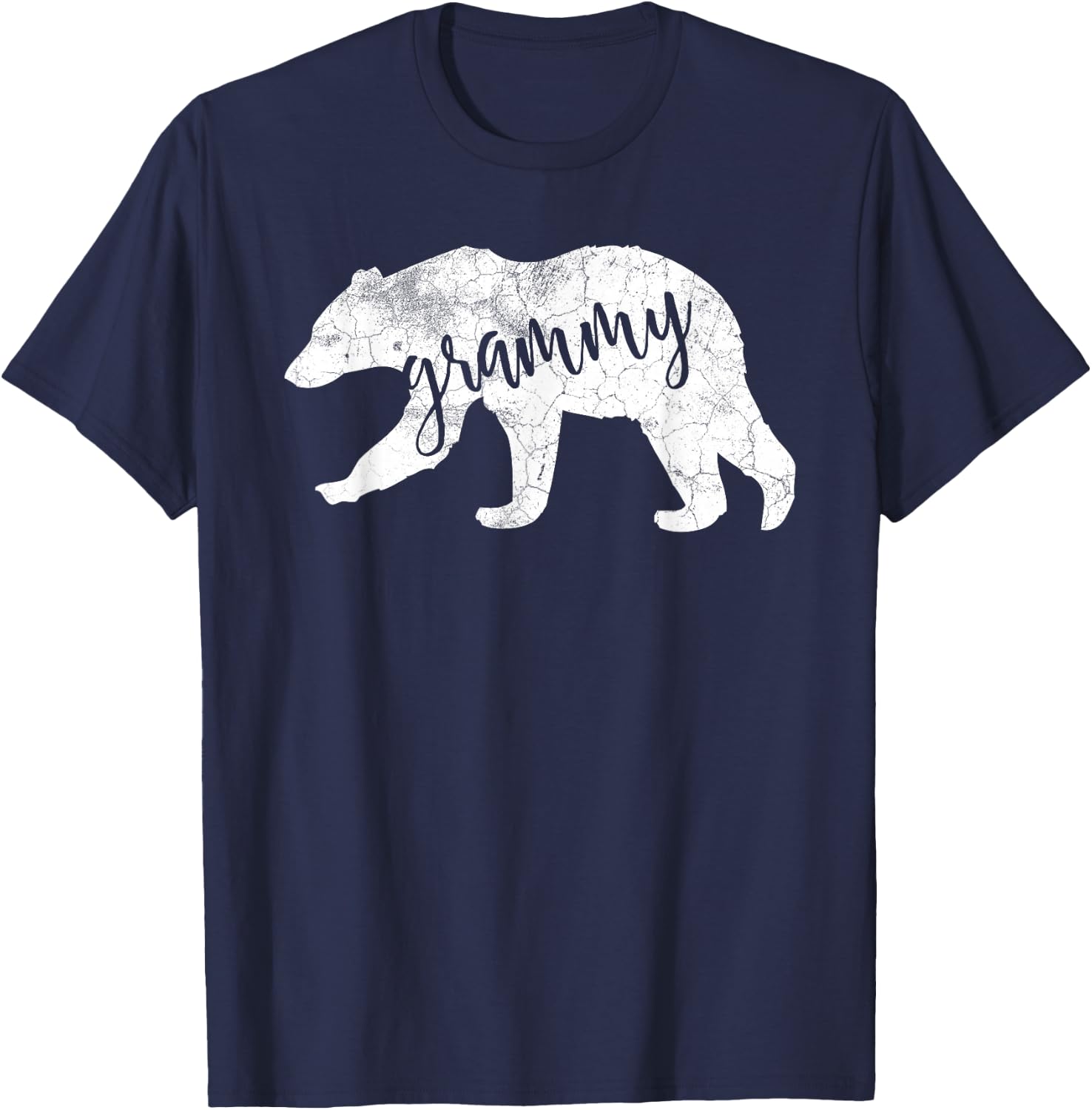 Cute Grammy Bear Shirt Grandmother Shirt T-Shirt - T-Shirt | Navy