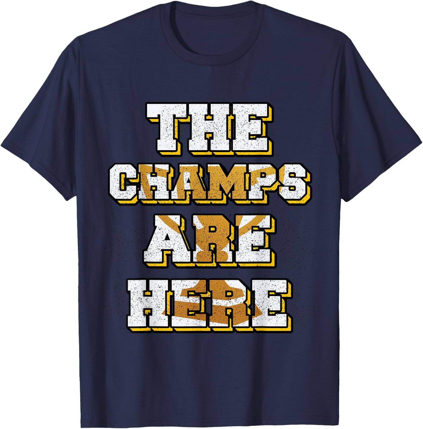 Funny USA Basketball Championship The Champs are here Men T-Shirt - T-Shirt | Navy
