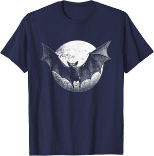 Gothic Bat T-Shirt - T-Shirt | Navy