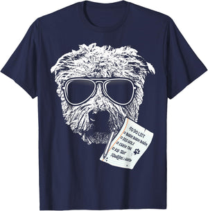 To Do List by Glen Of Imaal Terrier Funny T-Shirt - T-Shirt | Navy