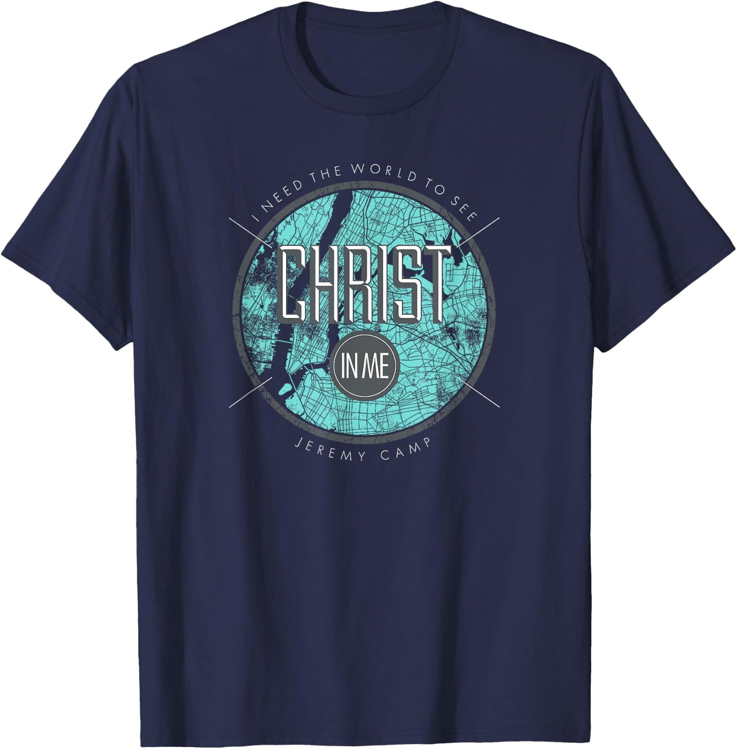 Jeremy Camp - Christ In Me T-Shirt - T-Shirt | Navy