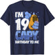19 Years Capy Birthday to me Boys 19th Birthday Capybara T-Shirt - T-Shirt | Navy