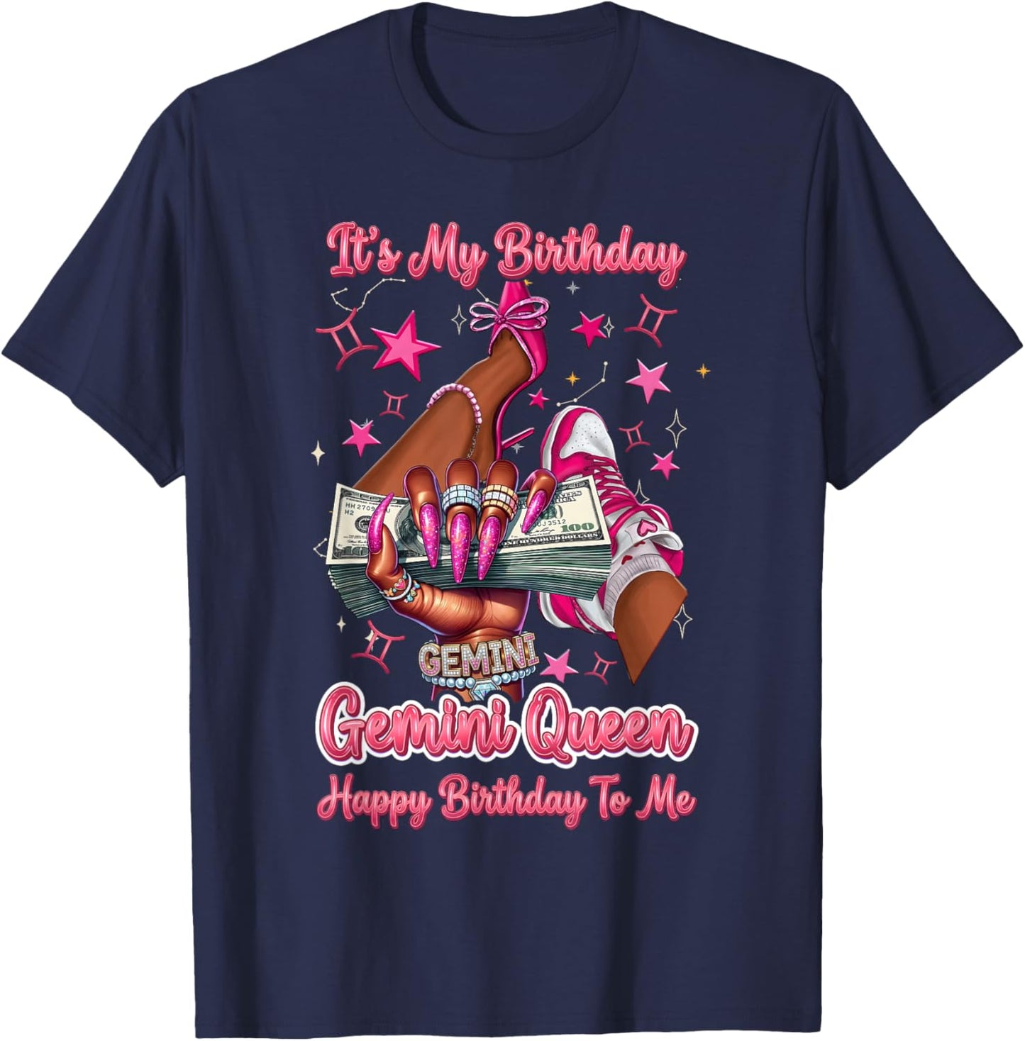 Sneakers Nails T-Shirt - T-Shirt | Navy