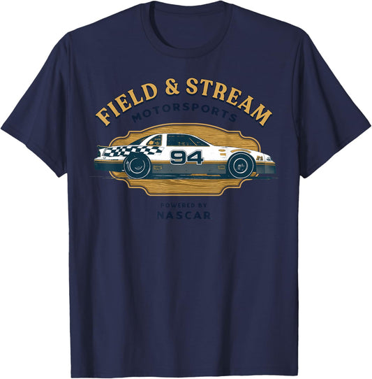 NASCAR x Field & Stream - Mounted Car T-Shirt - T-Shirt | Navy