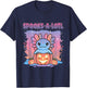 Spooks-A-Lotl Funny Halloween Cute Kawaii Axolotl Costume T-Shirt - T-Shirt | Navy
