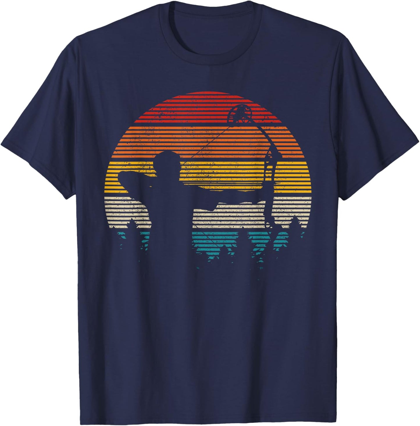 Bow Hunter Gift Bow Hunting Vintage Archery Archer Gift T-Shirt - T-Shirt | Navy