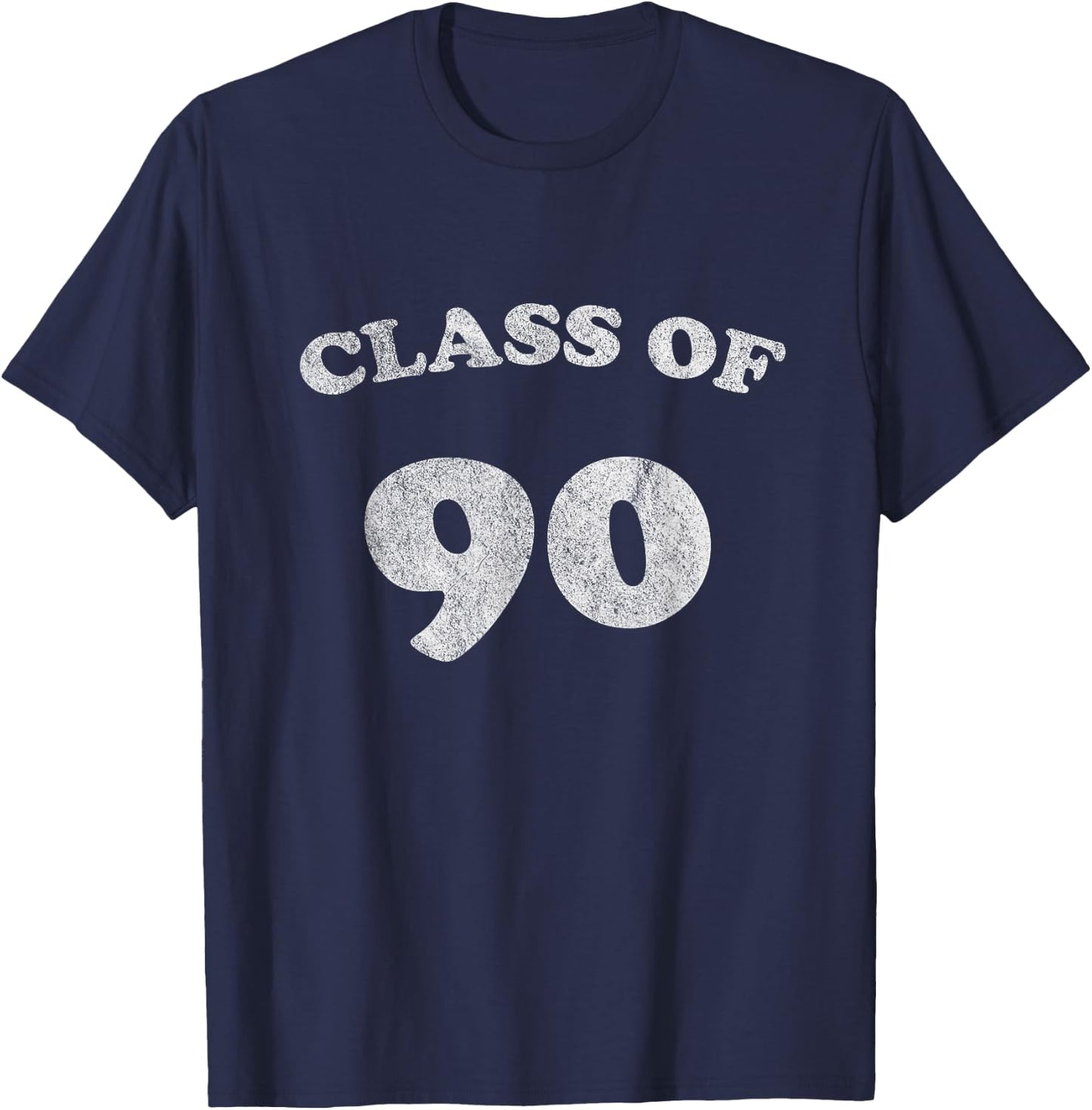 1990 Retro Class of 90 T-Shirt - T-Shirt | Navy