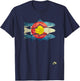 Fly Fishing Trout T-Shirt - T-Shirt | Navy