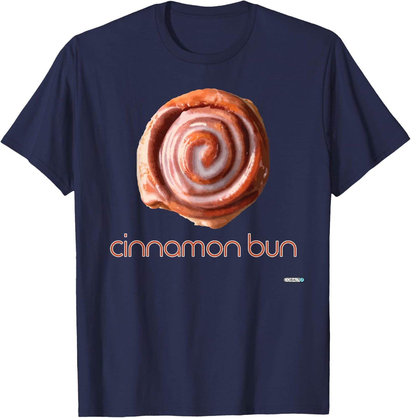 Cinnamon Bun T-Shirt - T-Shirt | Navy