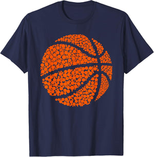 Happy Dot Dotted Day Basketball Lover 2025 September 15th T-Shirt - T-Shirt | Navy