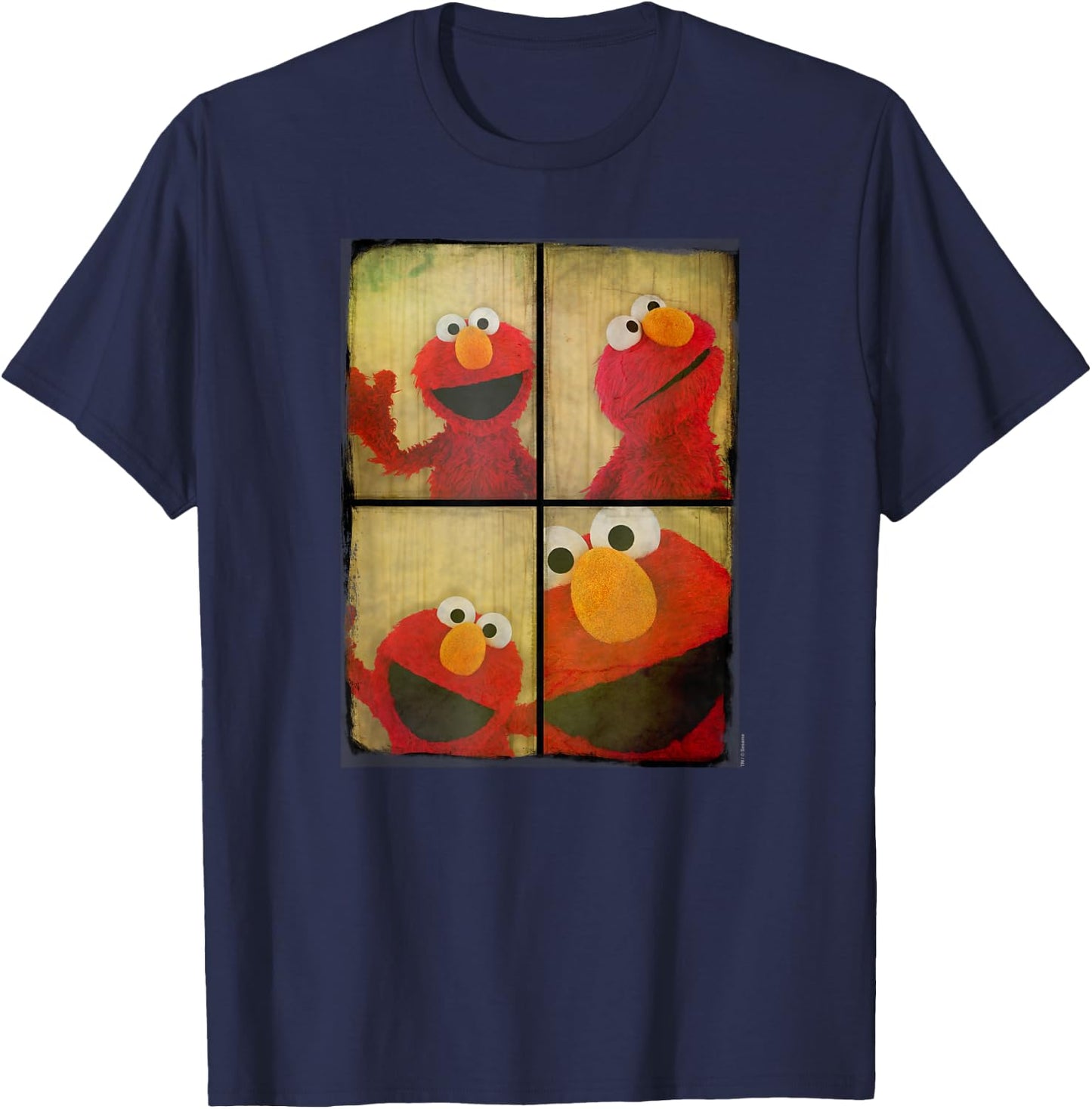 Sesame Street Photo Booth Elmo T-Shirt - T-Shirt | Navy