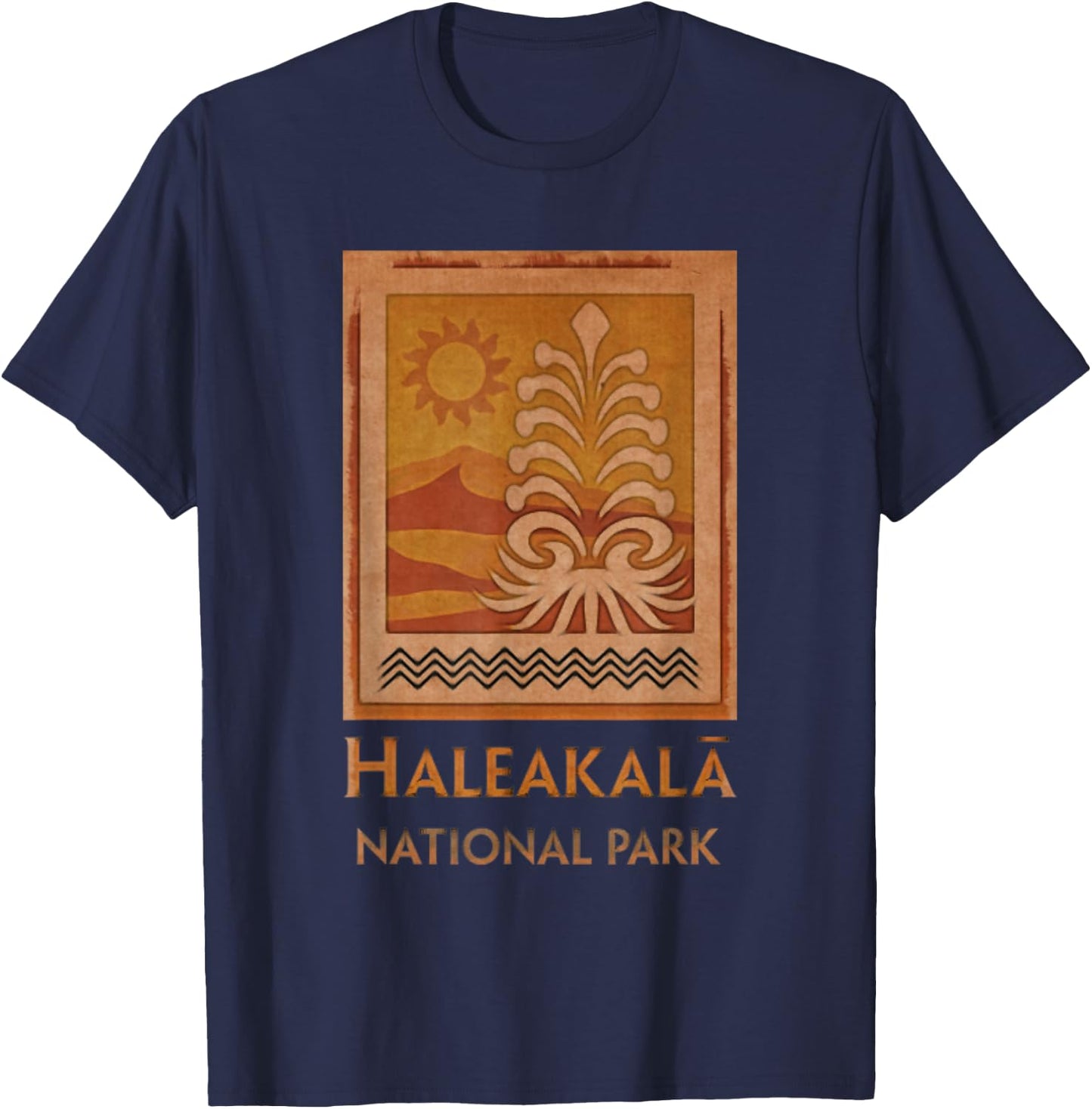 Haleakala National Park Vacation Maui Hawaii T-Shirt - T-Shirt | Navy
