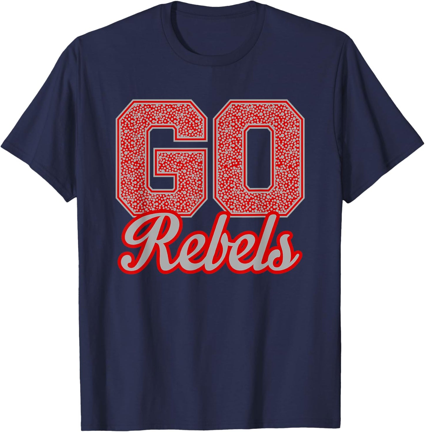Highland Rebels GO! School Pride T-Shirt - T-Shirt | Navy
