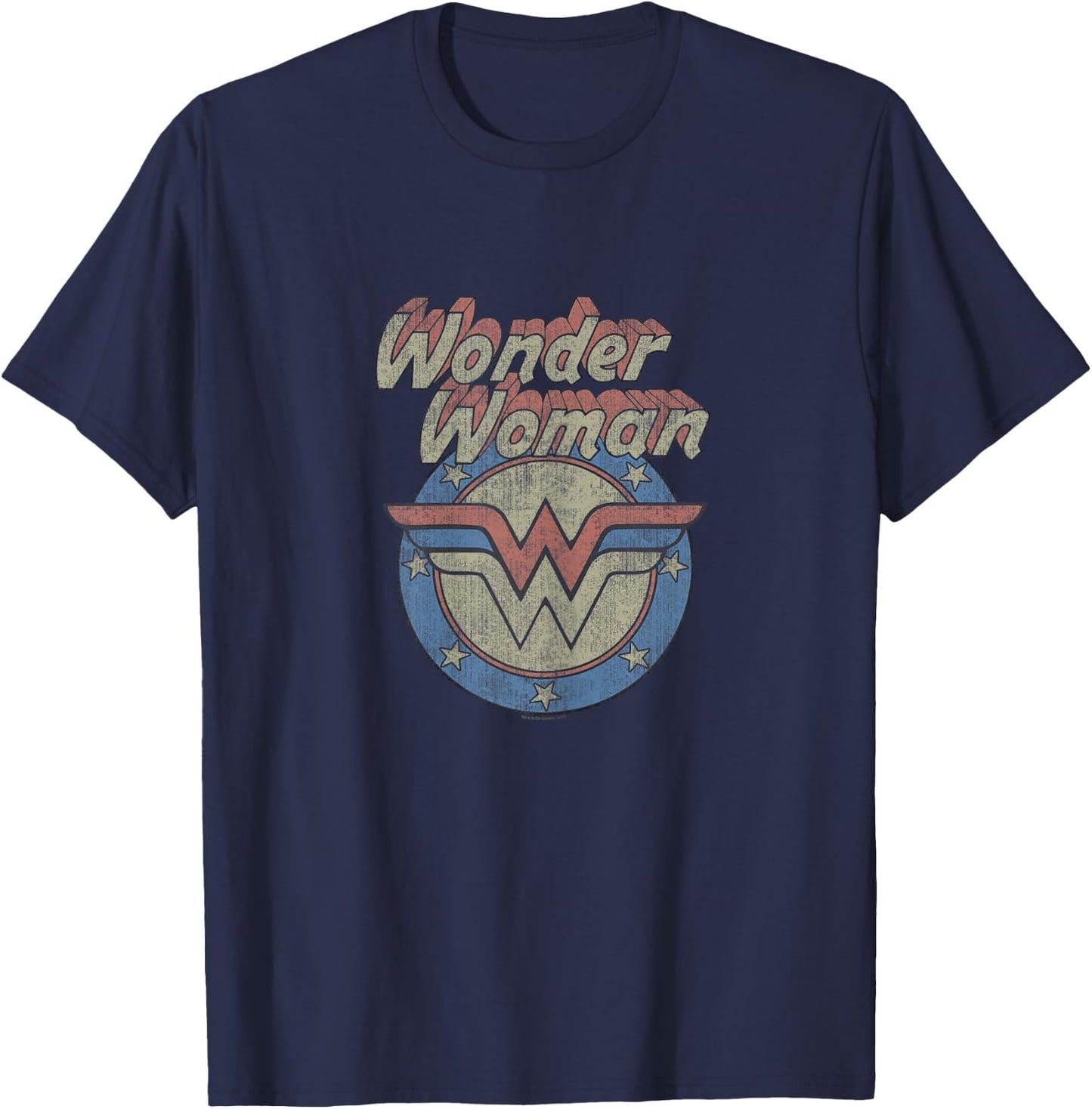 Wonder Woman Faded Wonder T-Shirt - T-Shirt | Navy