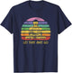 Let That Shit-Go Buddha Funny Meditating Budda Budha T-Shirt - T-Shirt | Navy