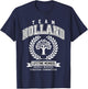 Team Holland Last Name Surname Custom Family Reunion T-Shirt - T-Shirt | Navy